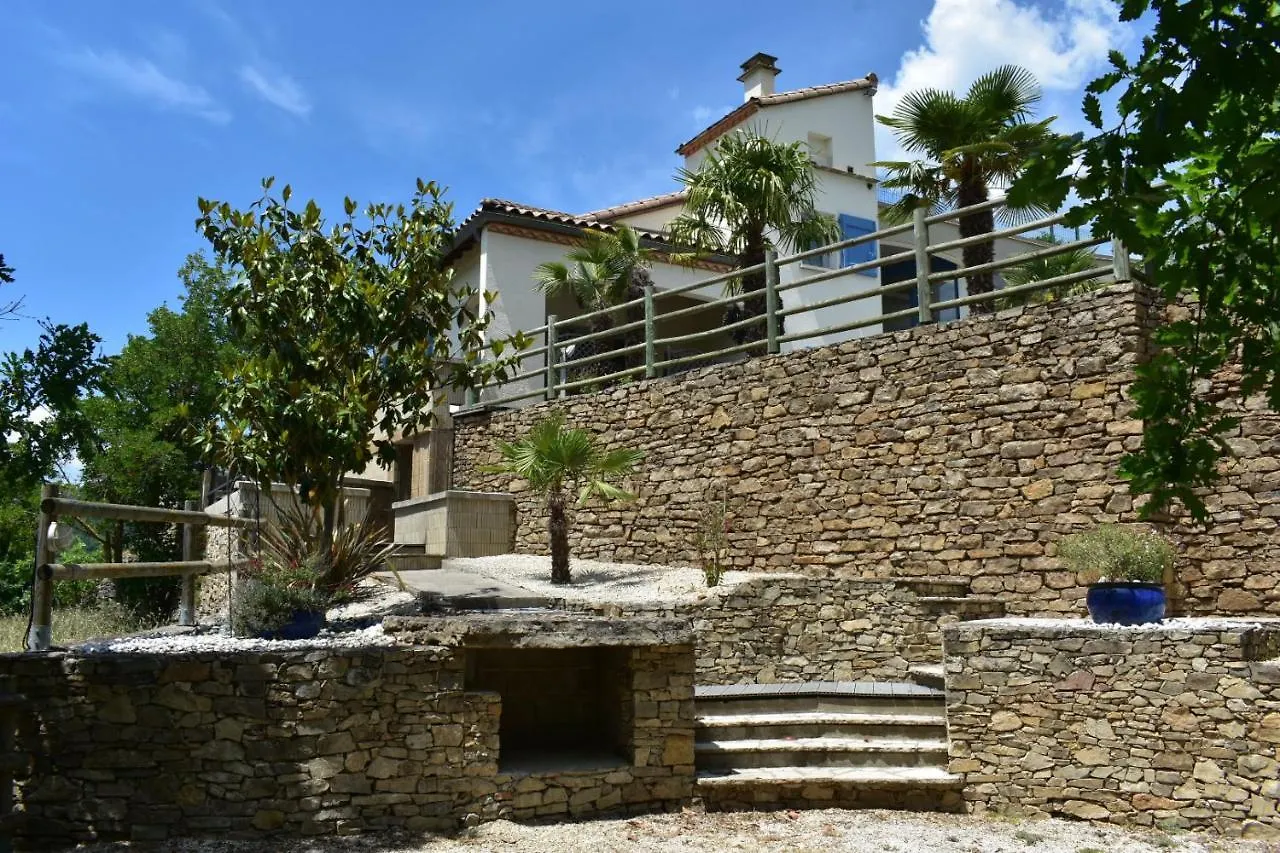 Les Palmiers Des Causses Villa Saint-Rome-de-Tarn 0*,