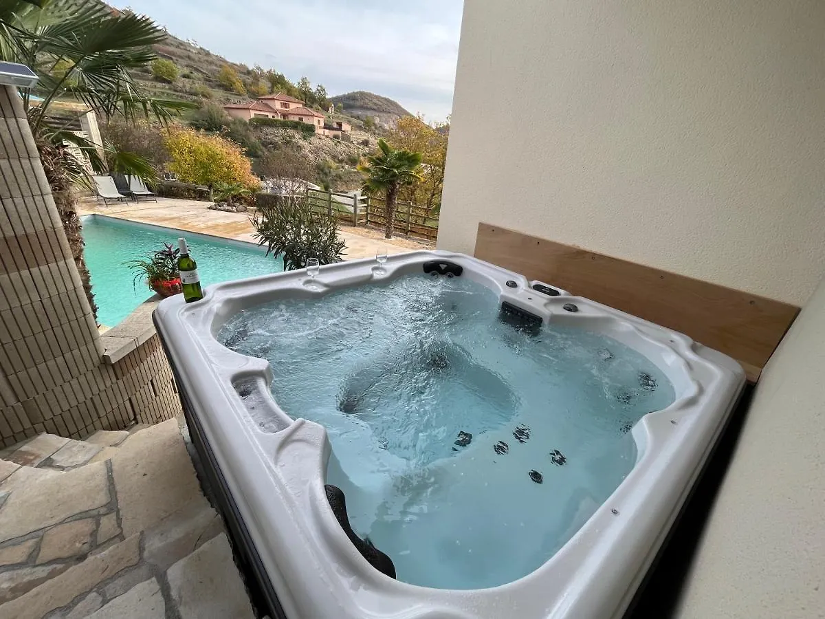 Les Palmiers Des Causses Villa Saint-Rome-de-Tarn 0*,  France